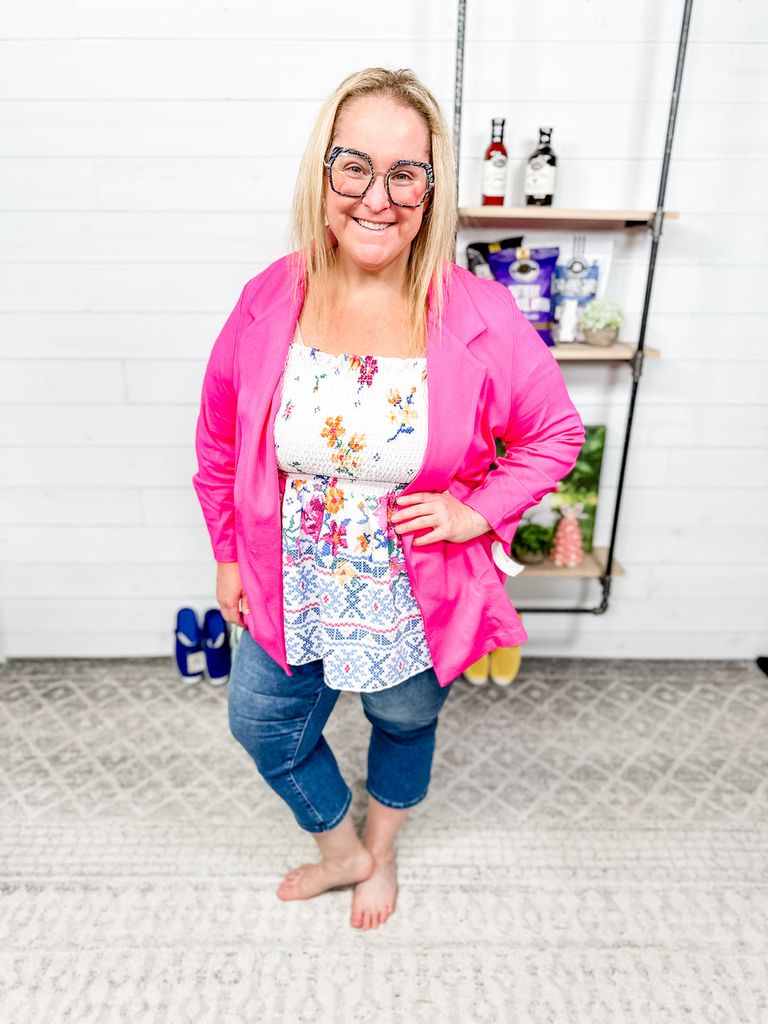 Haptics - Boho Peplum Top