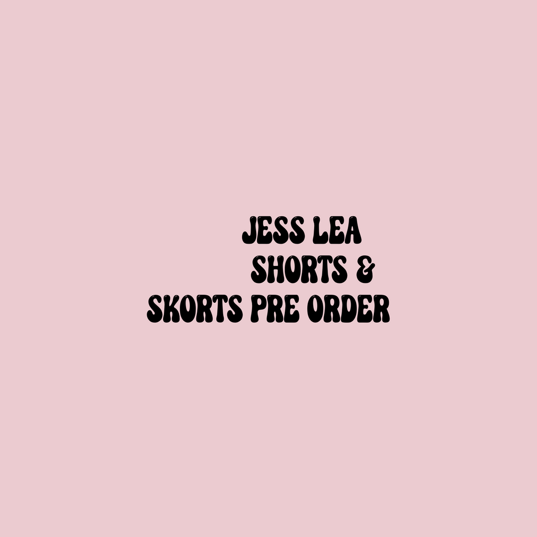 Jess Lea Pre Order Skorts/Shorts