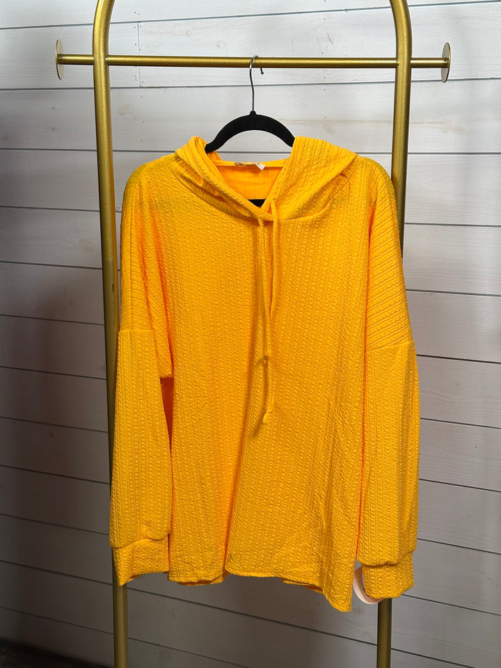 Blumin - Twist Ribbed Hoodie