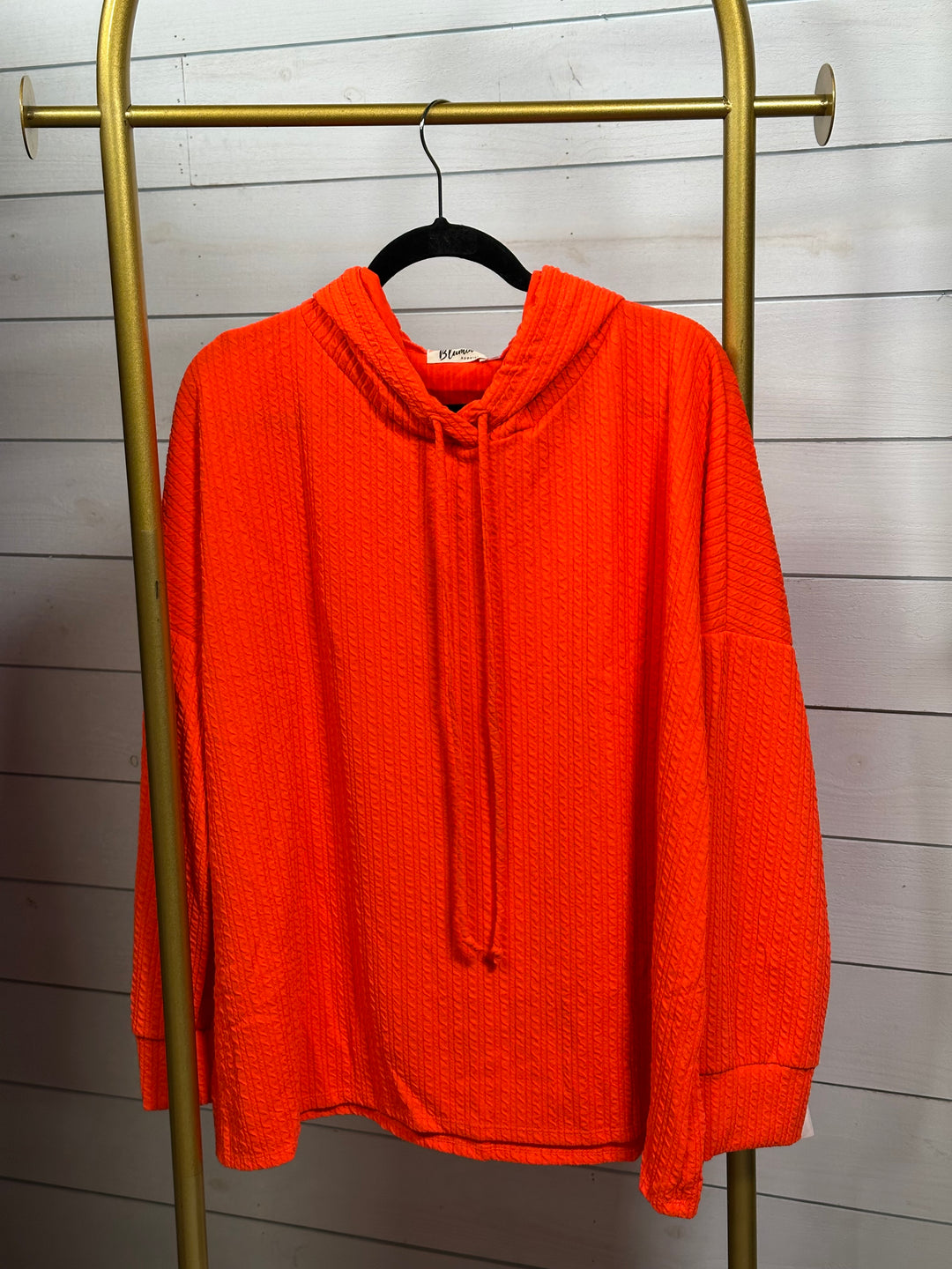 Blumin - Twist Ribbed Hoodie