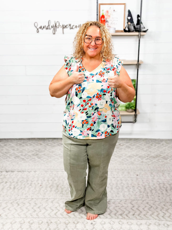 Hailey & Co - Watercolor Top