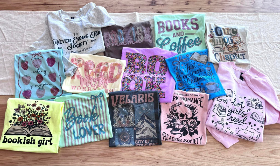 Mystery Book Graphic Sweatshirt
