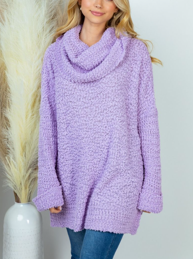 White Birch - Cowl Neck Sweater