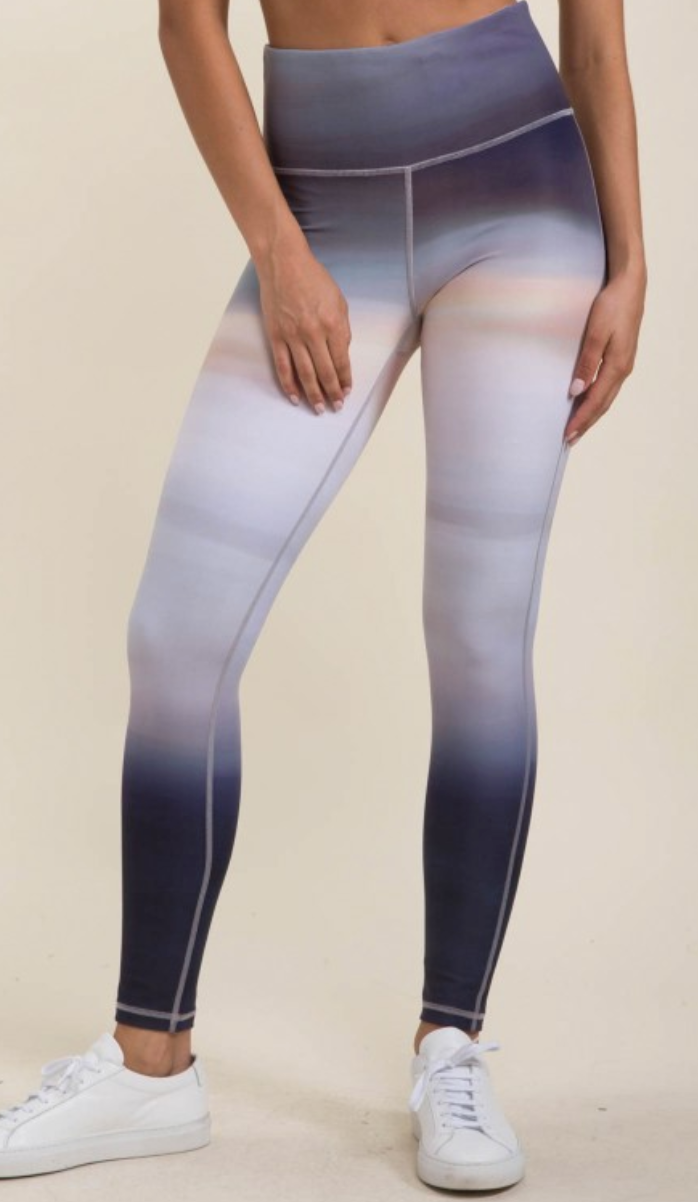 Mono B - Dusk Ombre High-Waist Leggings