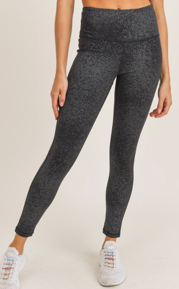 Mono B - Flake Foil High-waist Leggings