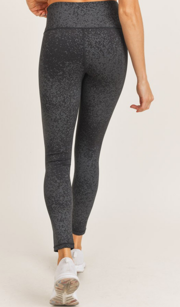 Mono B - Flake Foil High-waist Leggings