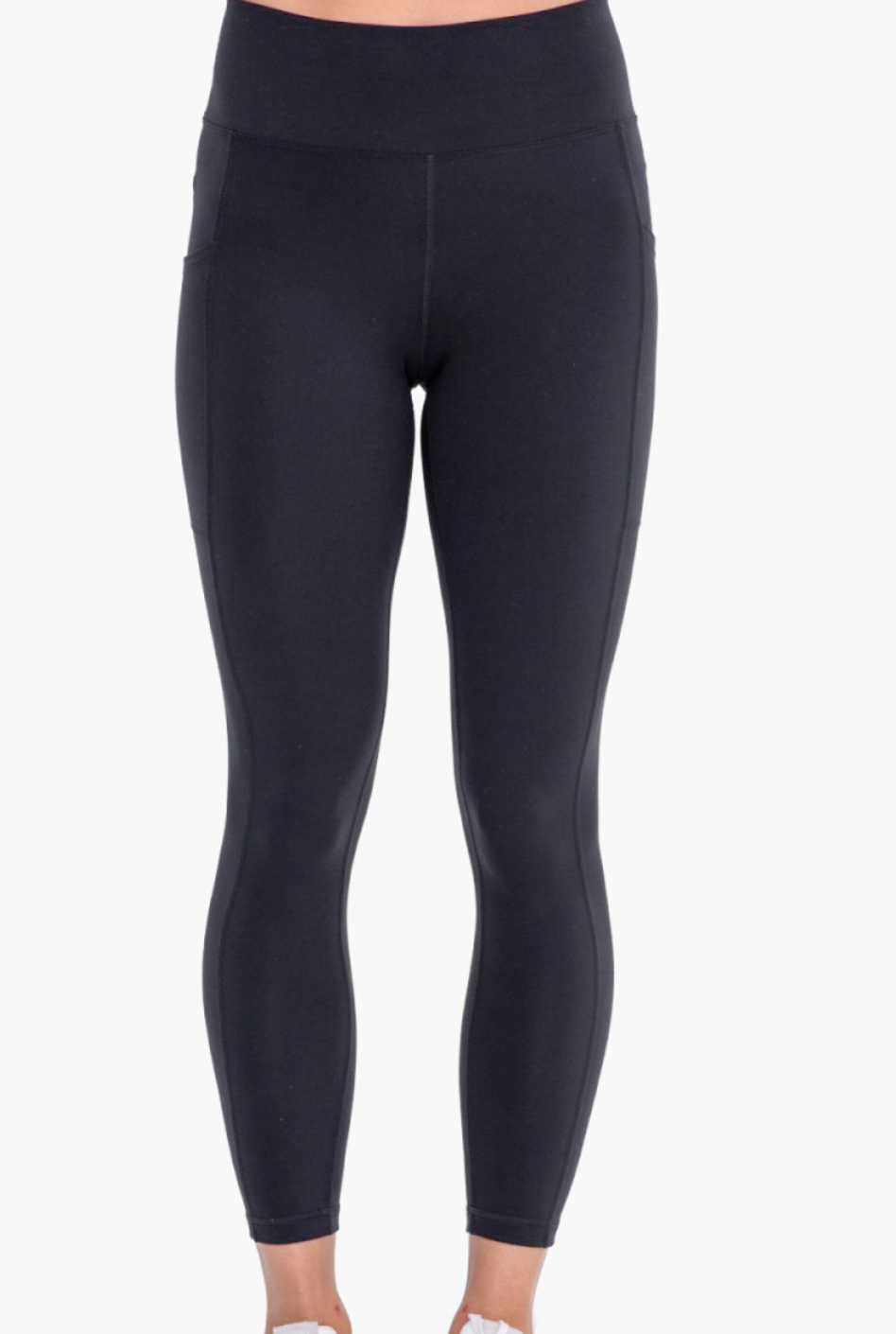 Mono B - Essential Sweetheart Back High-waist Leggings