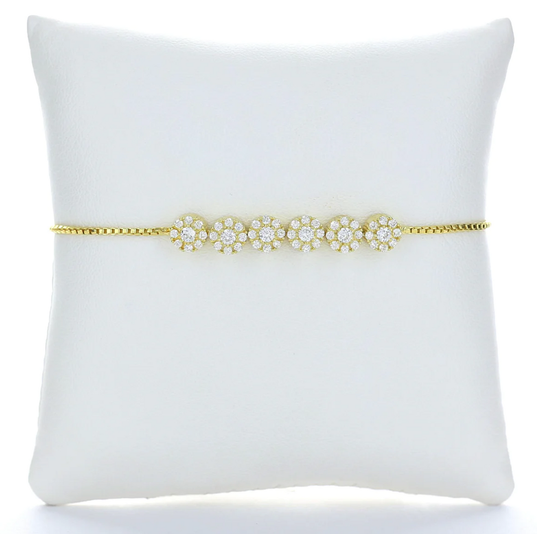 Flower Slide Bracelet