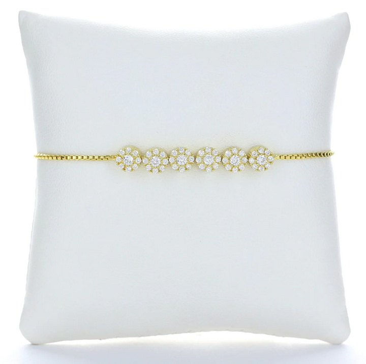 Flower Slide Bracelet