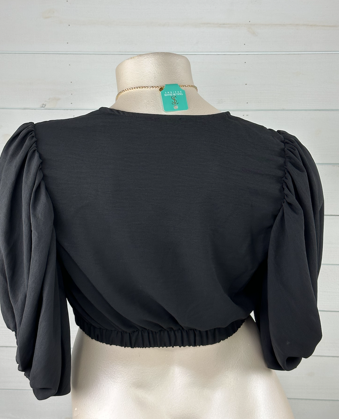 Spin - 3/4 Sleeve Ruffle Top