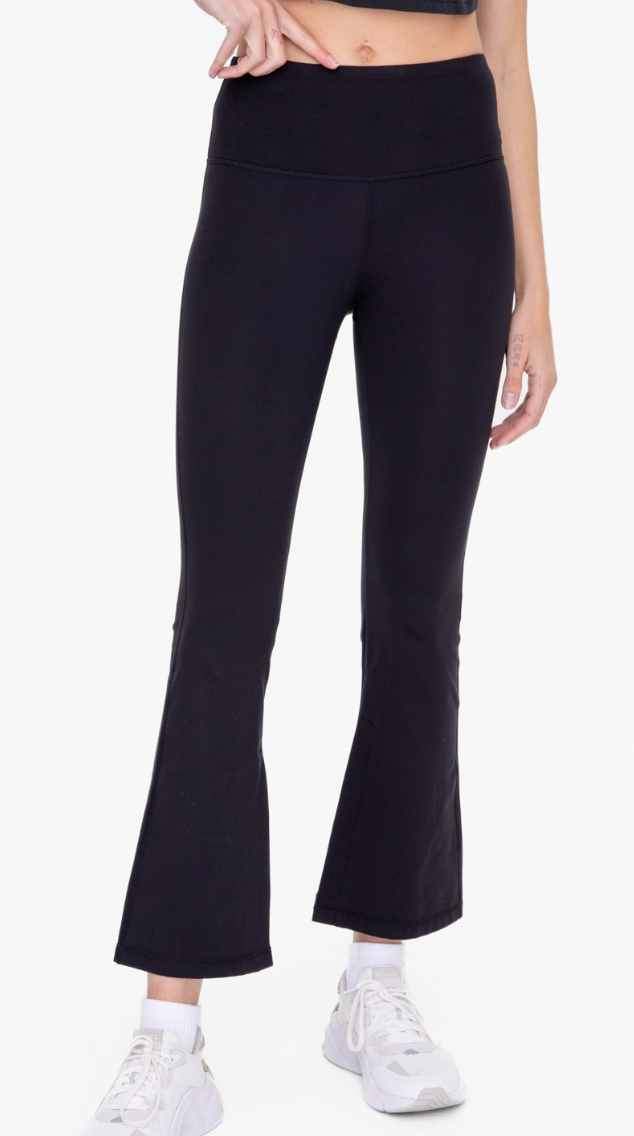 Mono B - High-Waist Flare Leggings