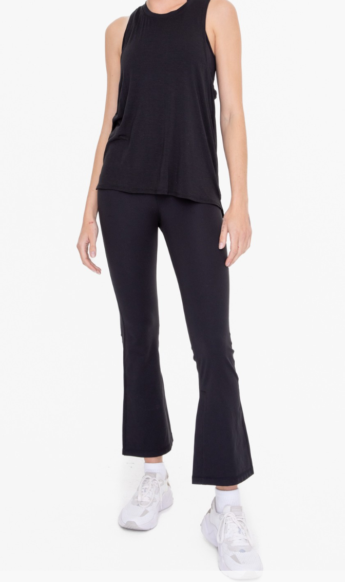 Mono B - High-Waist Flare Leggings