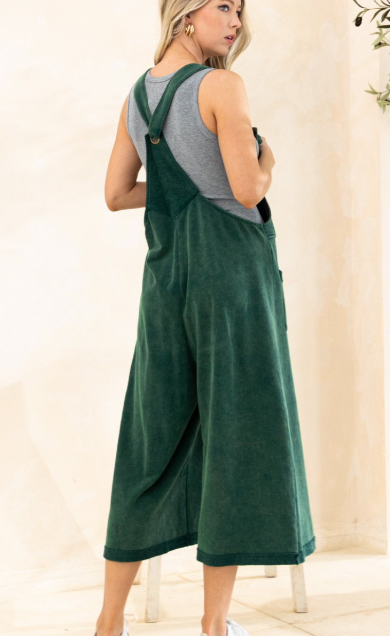 Oddi - Washed Knit Overalls