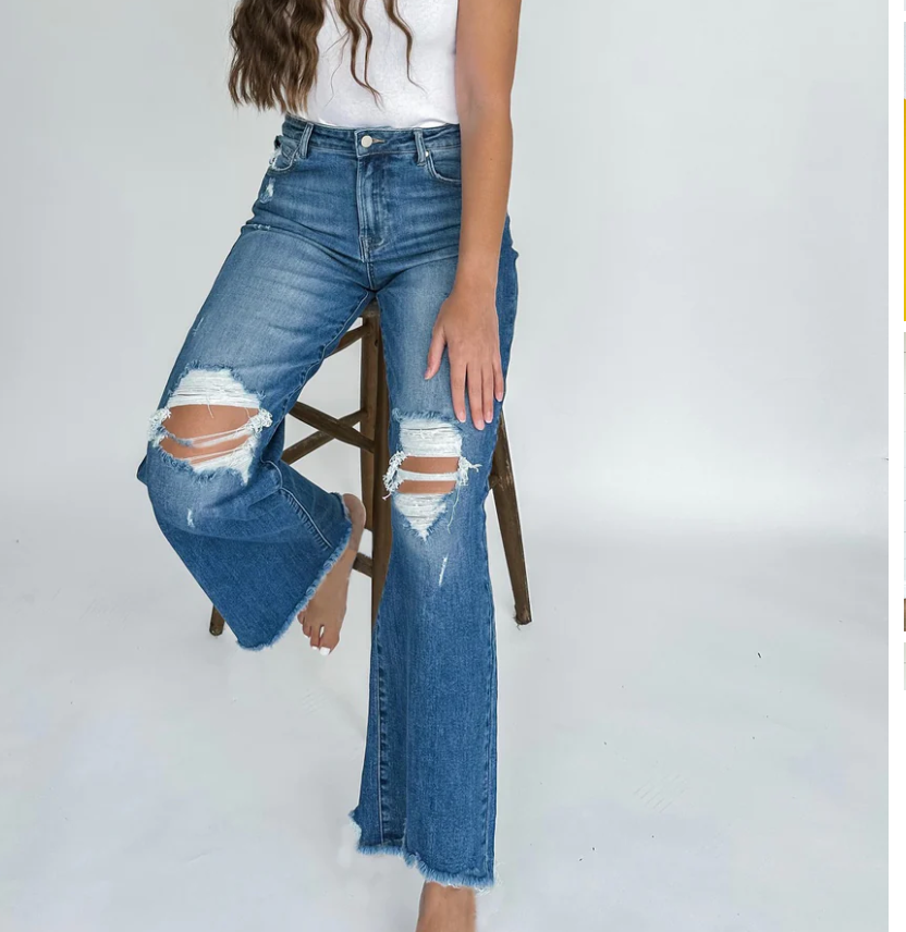BLAKELEY DISTRESSED JEANS