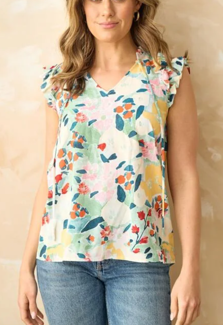 Hailey & Co - Watercolor Top