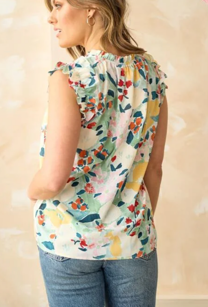 Hailey & Co - Watercolor Top