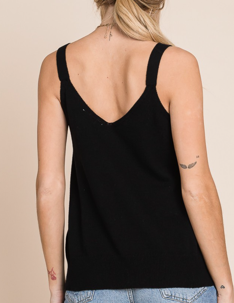 Heyson - SUPER SOFT LIGHTWEIGHT SWEATER TANK TOP