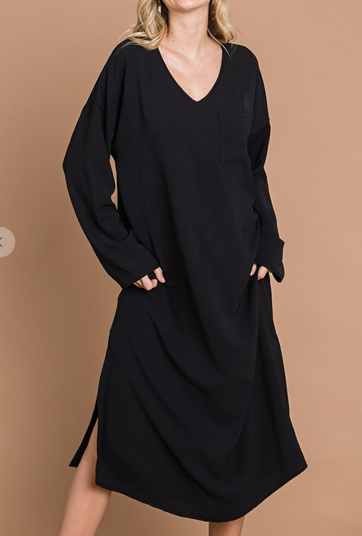 Cotton Bleu -  Maxi Dress With Pockets