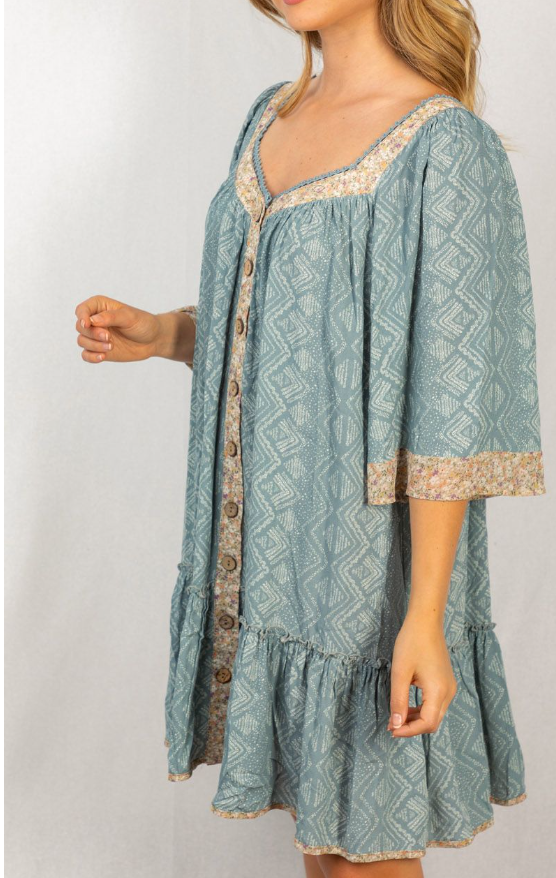 White Birch - Boho Chic Dress