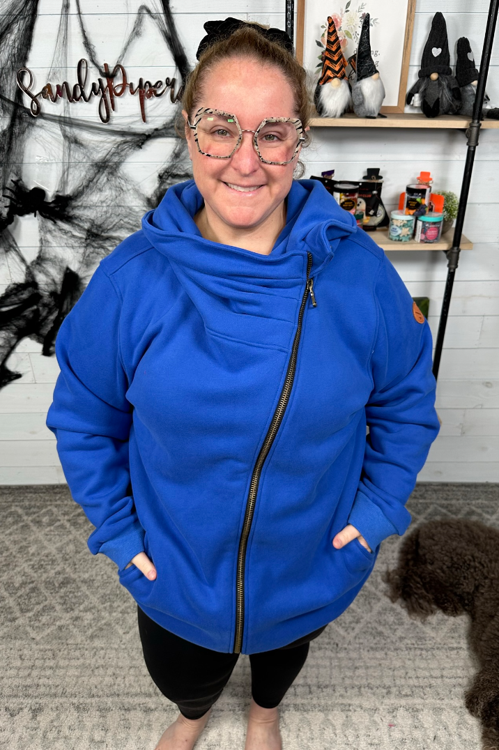 Michelle Mae - Quinn Cowl Neck Full Zip