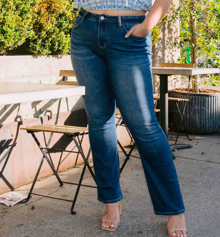 Vervet - TITILLATING MID RISE BOOTCUT JEAN