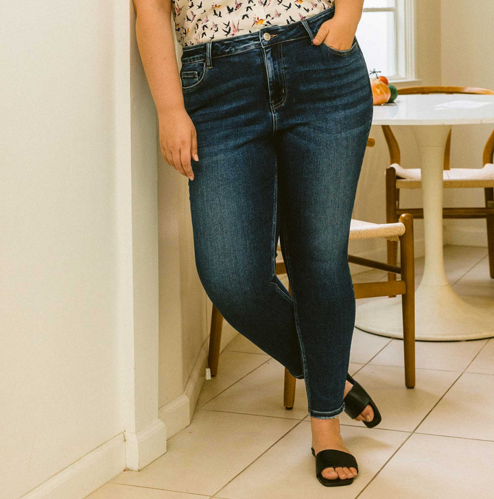 Vervet - HIGH RISE ANKLE SKINNY JEAN SUPERB