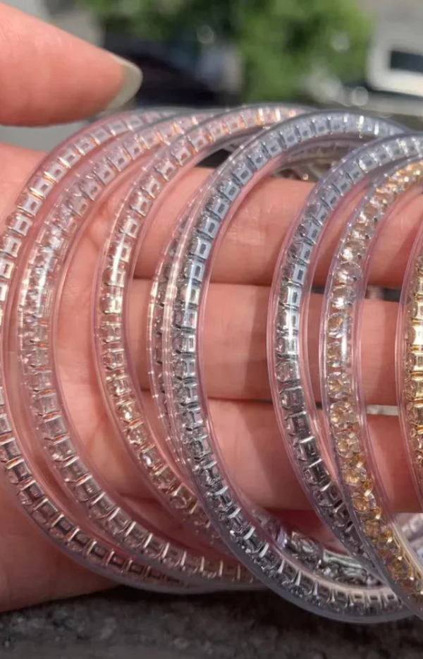 Moon Ryder - Rhinestone Monk Bracelets