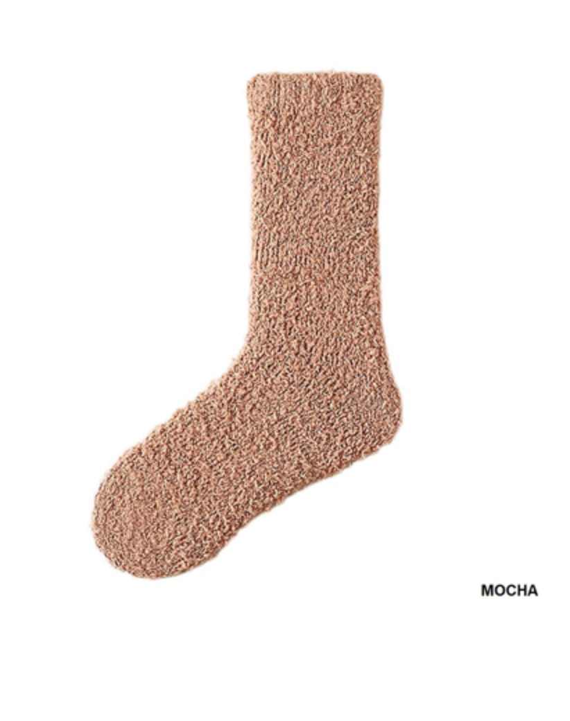 WARM FUZZY FLEECE SOCKS