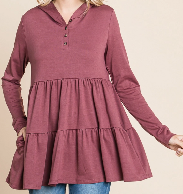 Culture Code - Hoodie Dress/Tunic