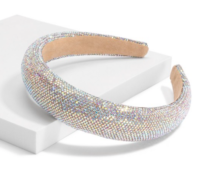 Circular Rhinestone Studded Headband