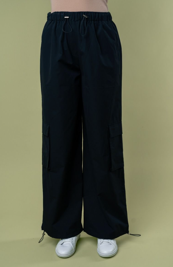 White Birch - High Waist Cargo Jogger