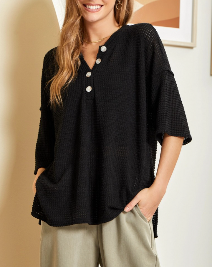 Andree by Unit - Lightweight Crochet Top