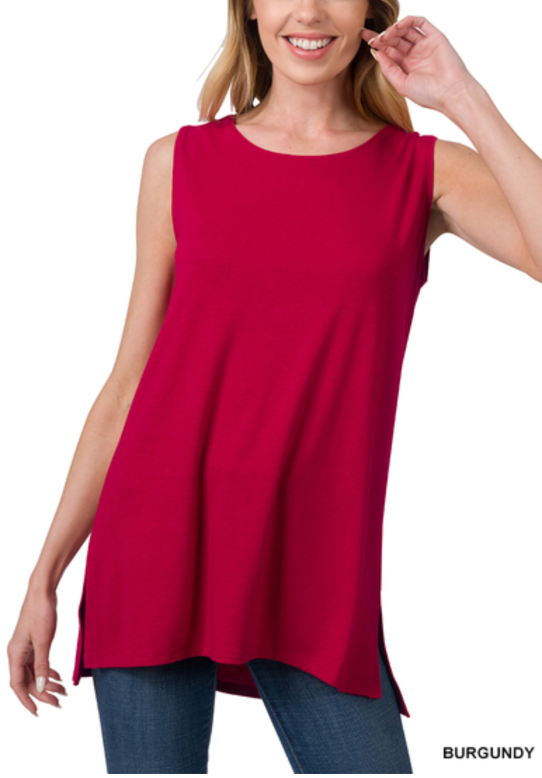 Zenana - Round Neck Tank Top