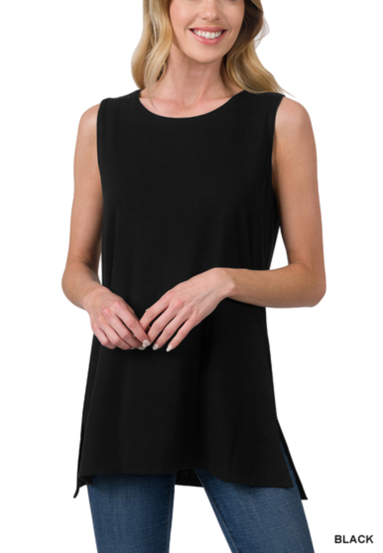 Zenana - Round Neck Tank Top