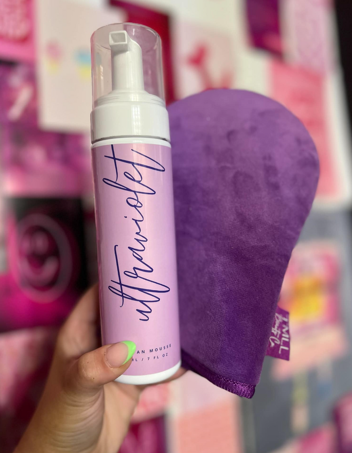 Ultraviolet Tanning Foam