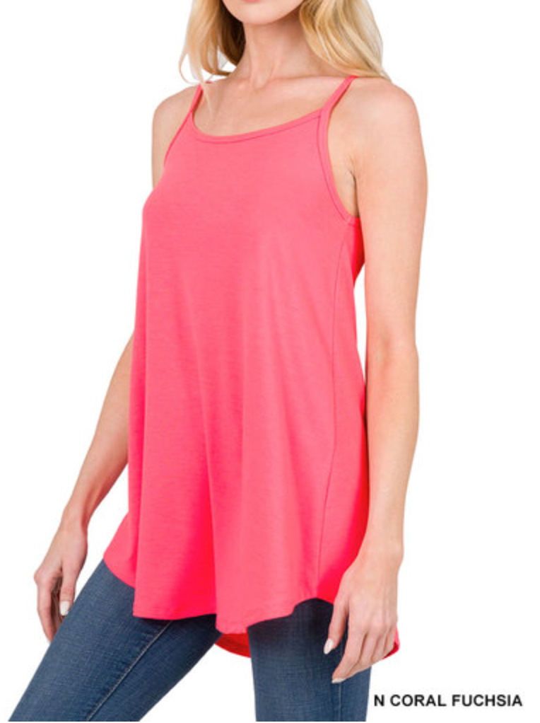 Zenana - Reversible Cami Tank Top