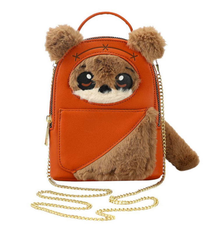 fuzzy ewok purse