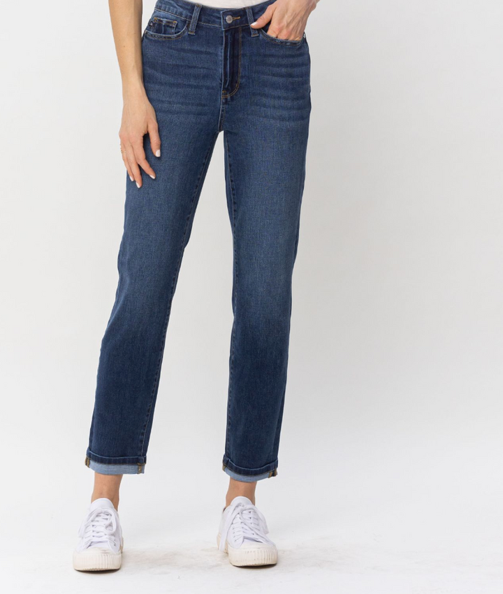 Judy Blue - High Waist Boyfriend Cooling Denim