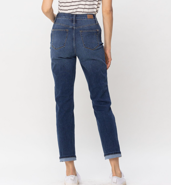 Judy Blue - High Waist Boyfriend Cooling Denim