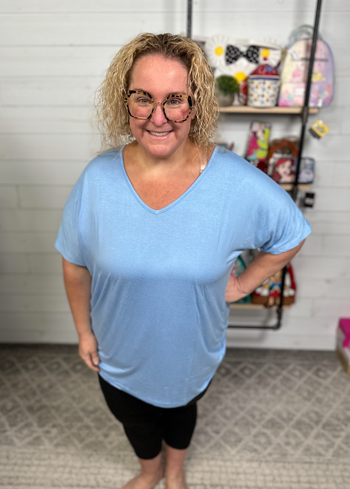 Michelle Mae - V Neck Top