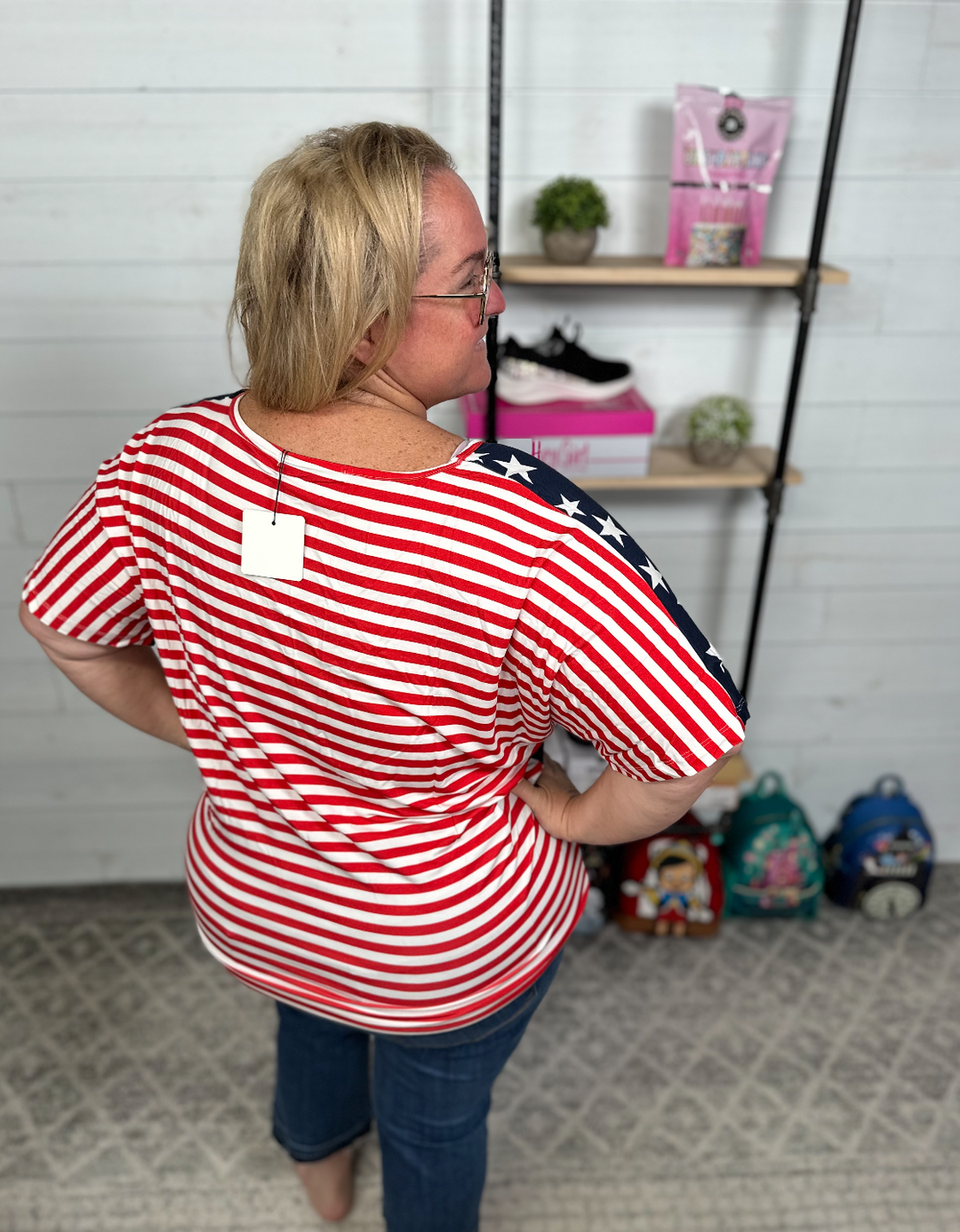 Michelle Mae - Stars and Stripes Chloe Tee