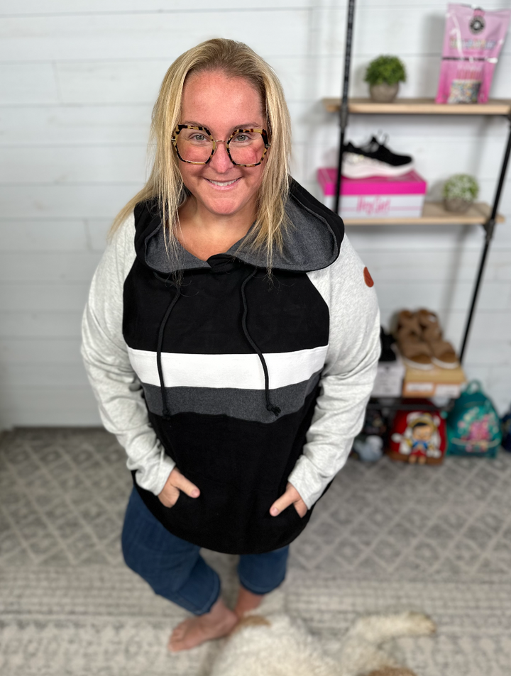 Michelle Mae - Monochrome Hoodie