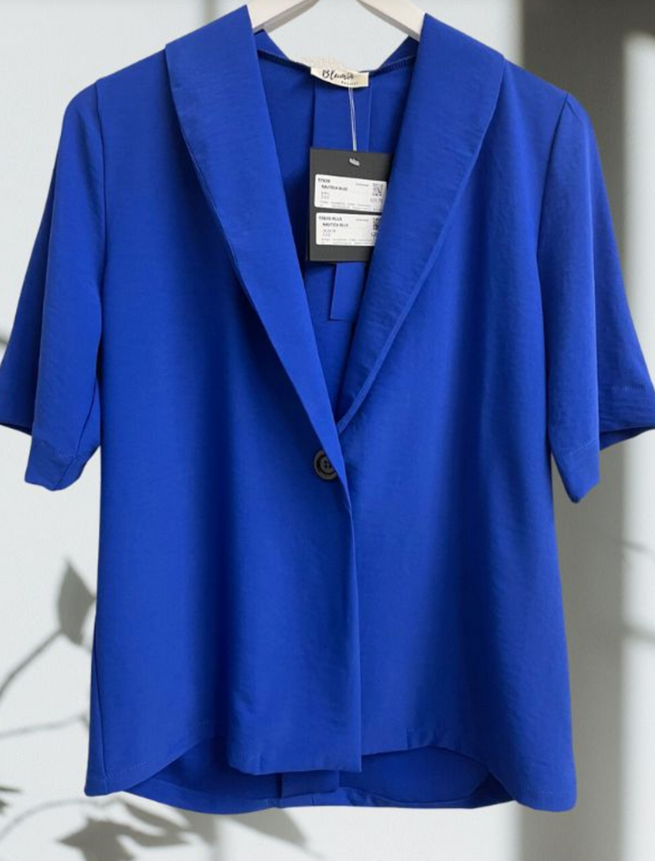 Blumin' - Short Sleeve Blazer