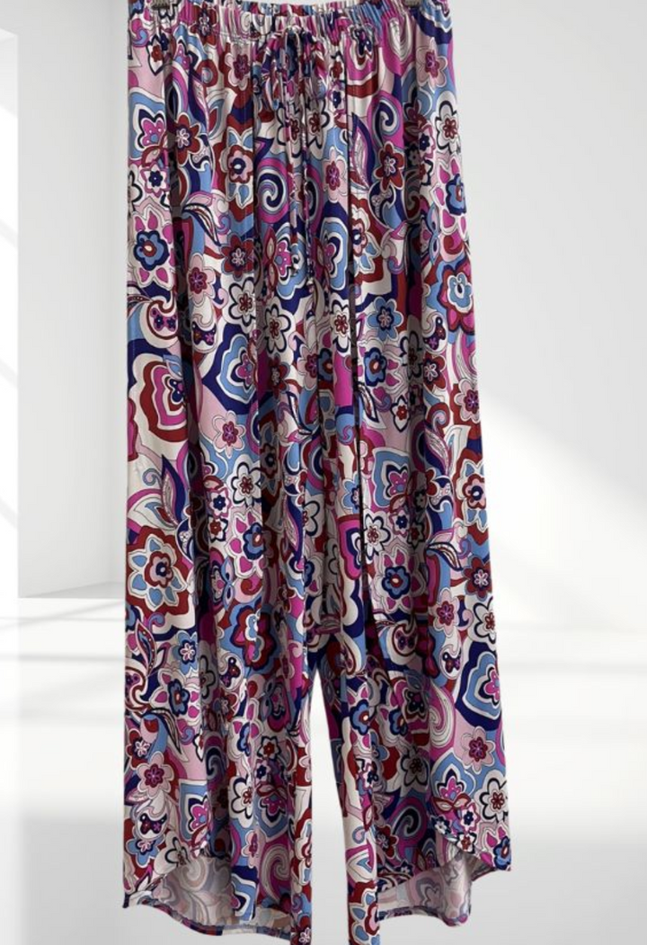Blumin' Vendor Box June - Paisley Wide Leg Pants