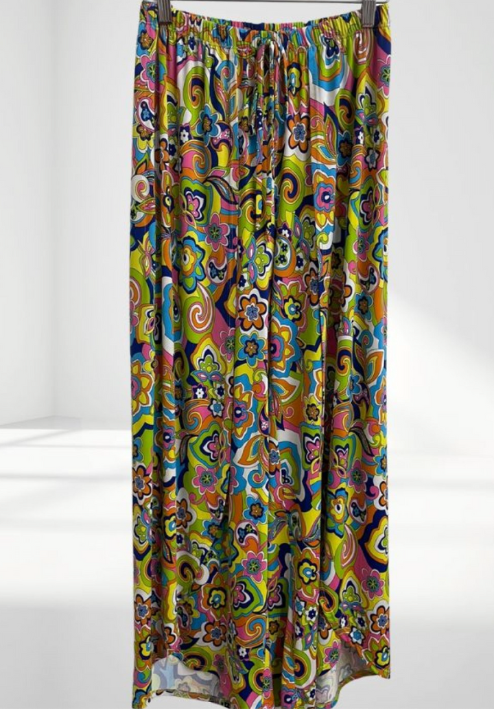 Blumin' Vendor Box June - Paisley Wide Leg Pants