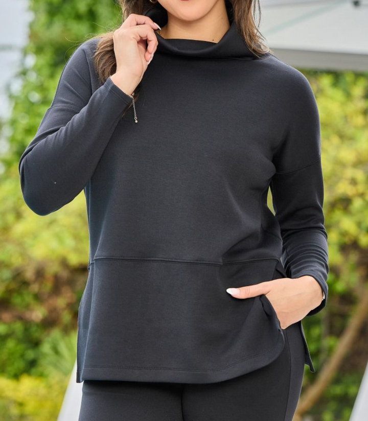 Dear Scarlett - Vienna Cowl Neck Tunic