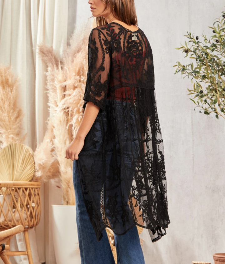 Savannah Jane - Embroidered Cover Up