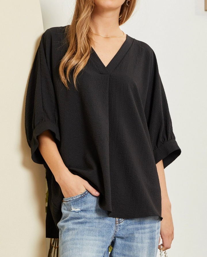 Andree by Unit - Easy V Neck Tunic