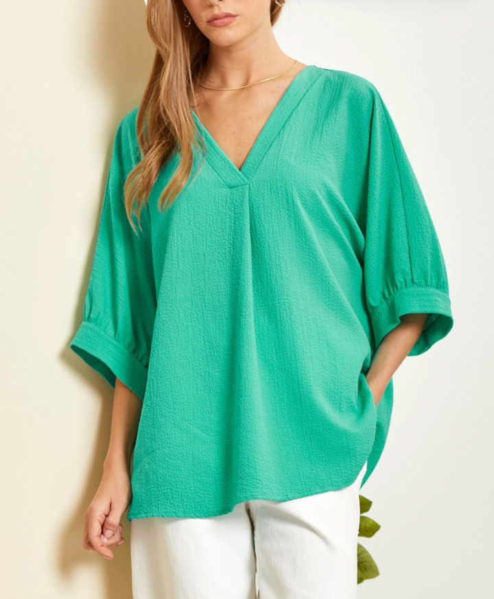 Andree by Unit - Easy V Neck Tunic