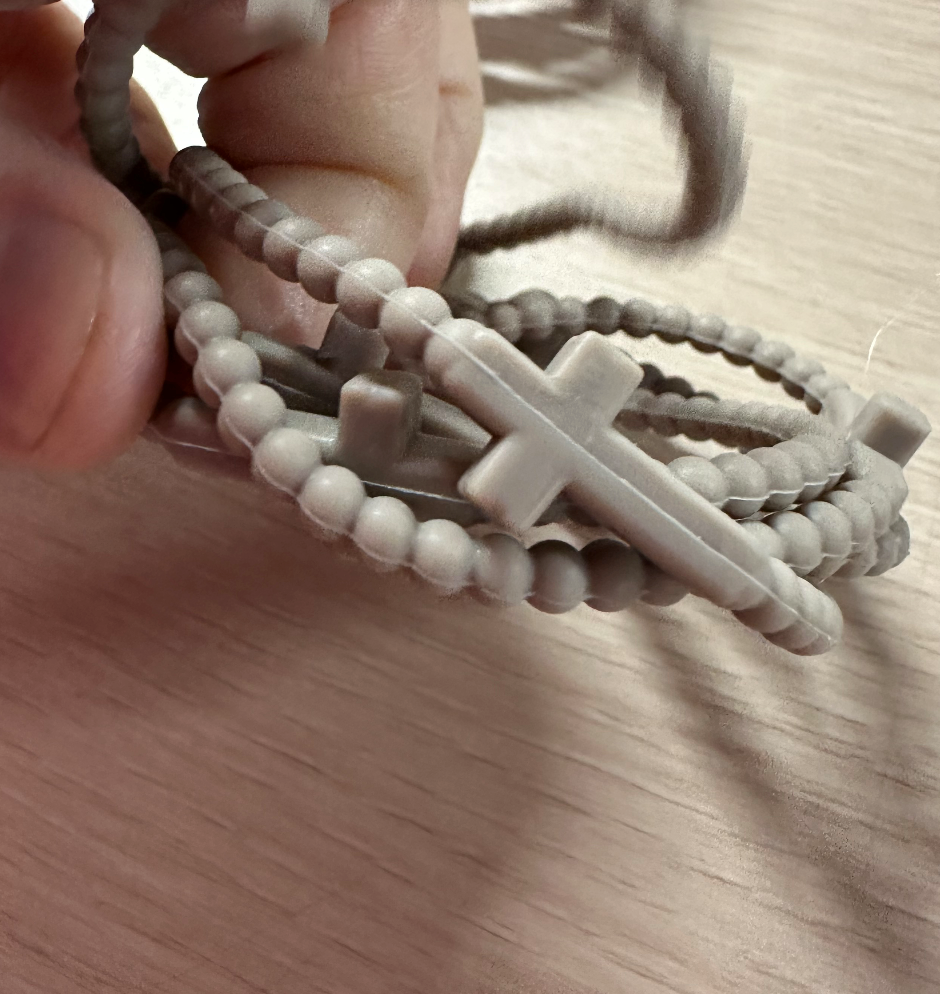 Stretchy Cross Bracelets